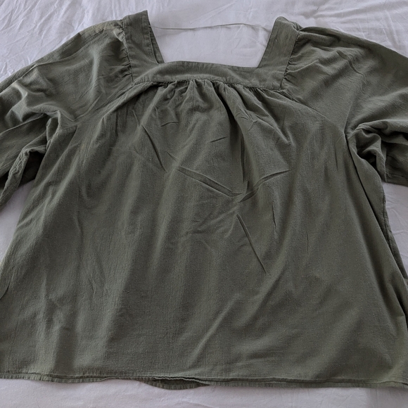 Terra & Sky Peasant Top - Picture 4 of 11